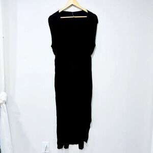 RAVIYA Black cover  up dress
